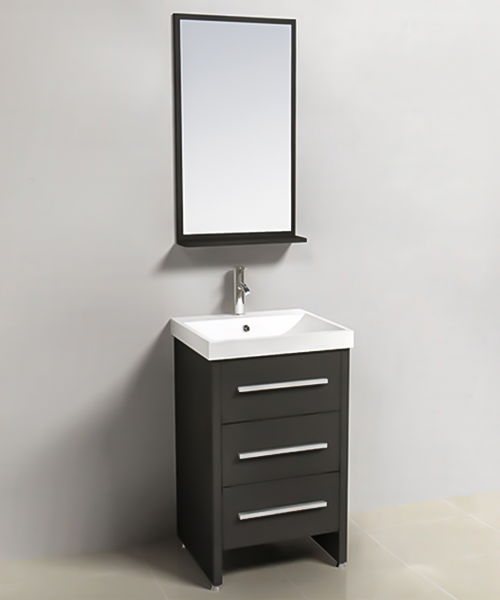 Anti-marciume e anticorrosivo, non danneggiato, personalizzazione generale, vendita calda Bagno in stile moderno Bagno doccia di lusso con mobile a specchio JH-P01593