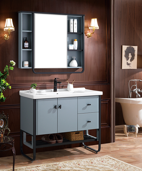 Varie dimensioni, personalizzazione generale, prestazioni ad alto costo, vendita calda Bagno in stile moderno Bagno doccia di lusso con armadio a specchio JH-P1908