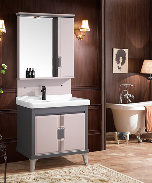 Personalizzazione generale, professionale 20 anni, mobile doccia di lusso per bagno in stile moderno di vendita calda con mobile a specchio JH-P1918-2