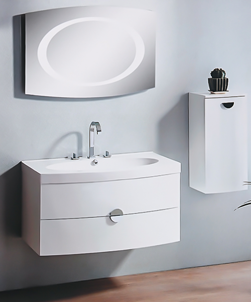 Varie dimensioni, personalizzazione generale, mobile doccia di lusso per bagno in stile moderno di vendita calda con mobile a specchio JH-P6079